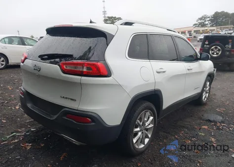 2016 Jeep Cherokee Limited from USA, damaged, VIN 1C4PJLDS9GW184791